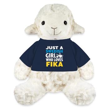 Nur ein schwedisches Mädchen, das Fika liebt – Sweden Pride - MiniFeet® Schaf Annika - French Navy - Vorne