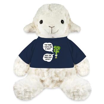 Celery Soap Joke Tee - MiniFeet® Sheep Annika - french navy - Front