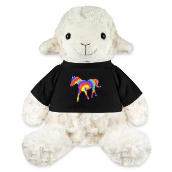 Riding Horse - MiniFeet® Sheep Annika - black - Front