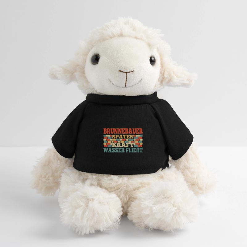 Un constructeur de puits dit que la puissance de la bêche coule Mouton en peluche Annika MiniFeet®