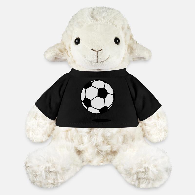 football with shadow / ball with shadow 2c - MiniFeet® Schaf Annika - Schwarz