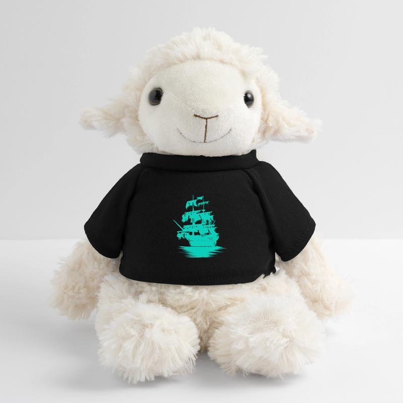Sailing Ship Seafaring Fantasy Maritime Dinghy MiniFeet® Sheep Annika