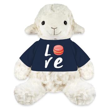 Love Macaron strawberry - Kitchen Gift - MiniFeet® Sheep Annika - french navy - Front