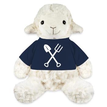 Outils de jardinier Jardin Spade Pelle Râteau - Mouton en peluche Annika MiniFeet® - bleu marine - Devant