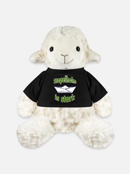 Stopelholm is strong - Wi sitt all in een Boot! - MiniFeet® Sheep Annika - black