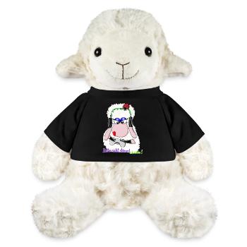 S’il vous plaît, ne dérangez pas, je joue ! Mouton Wolly - Mouton en peluche Annika MiniFeet® - noir - Devant
