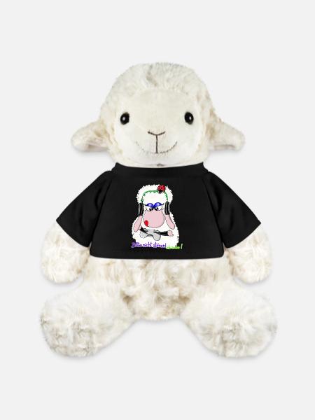 Bitte nicht stören, ich zocke! Wolly Sheepling - MiniFeet® Schaf Annika - Schwarz