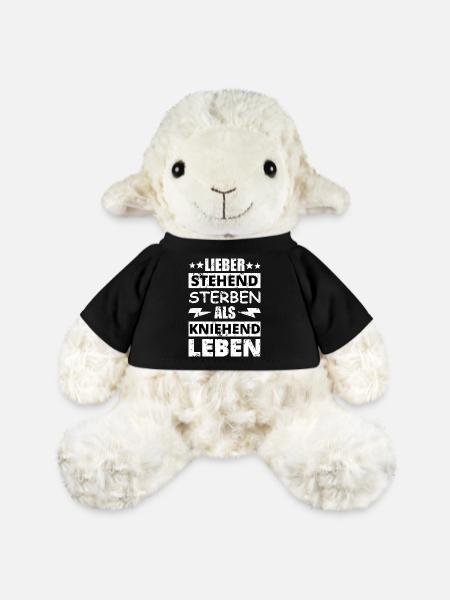 Lieber stehend sterben - MiniFeet® Schaf Annika - Schwarz