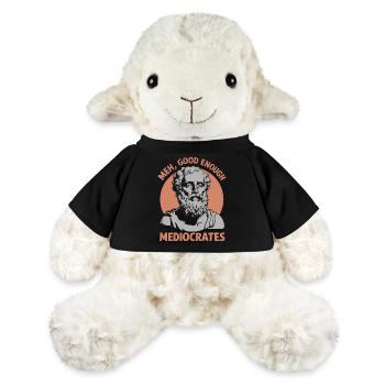 Entspannt durch Philosophie - MiniFeet® Schaf Annika - Schwarz - Vorne