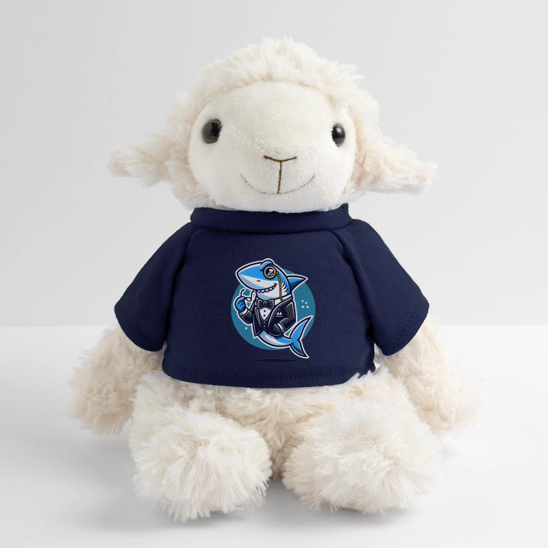 Classy Shark in Tuxedo Vector Design MiniFeet® Sheep Annika