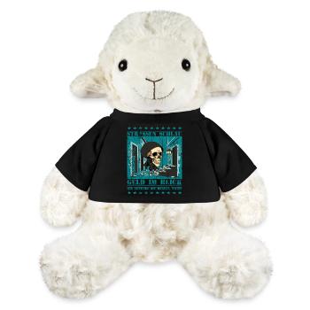Straßen Skull - MiniFeet® Schaf Annika - Schwarz - Vorne