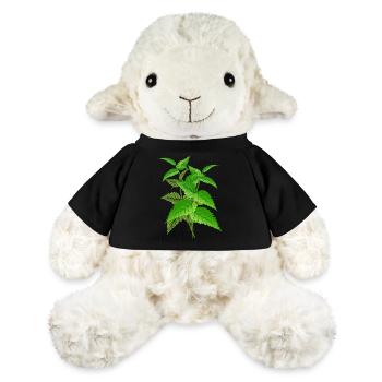 Nettle bouquet – the power of nature in lush green - MiniFeet® Sheep Annika - black - Front