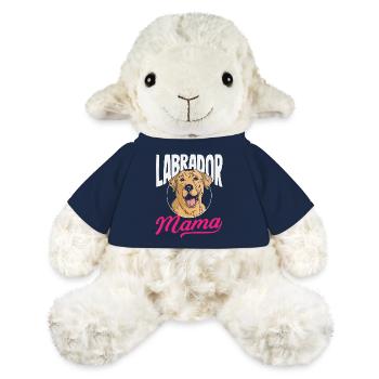 Astuces du Labrador - Mouton en peluche Annika MiniFeet® - bleu marine - Devant
