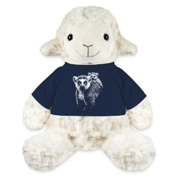 ring-tailed lemur - MiniFeet® Sheep Annika - french navy - Front