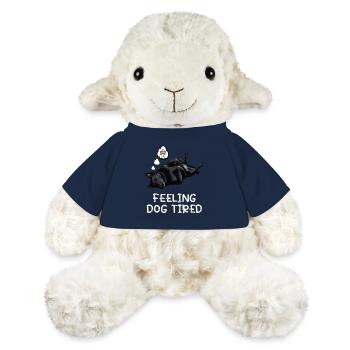 Feeling Dog Tired Schwarzer Schäferhund Besitzer - MiniFeet® Schaf Annika - French Navy - Vorne
