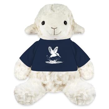 Kingfisher catching fish - MiniFeet® Sheep Annika - french navy - Front