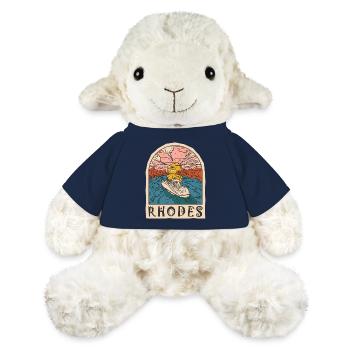 Rhodes Holidays Beach Grèce - Mouton en peluche Annika MiniFeet® - bleu marine - Devant