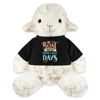 Boat Waves Sun Rays Lake Days - MiniFeet® Sheep Annika - black - Front