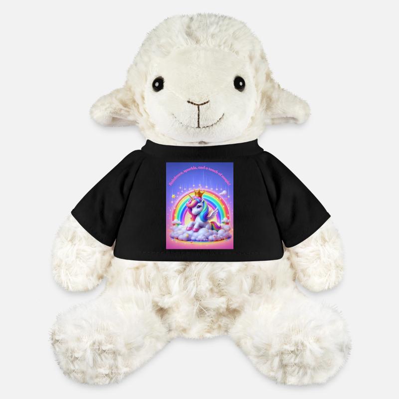 Einhorn Magie - MiniFeet® Schaf Annika - Schwarz