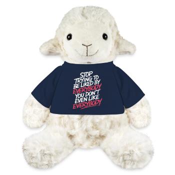 Stop Trying to Be Liked You Don’t Even Like Em 8 - MiniFeet® Schaf Annika - French Navy - Vorne