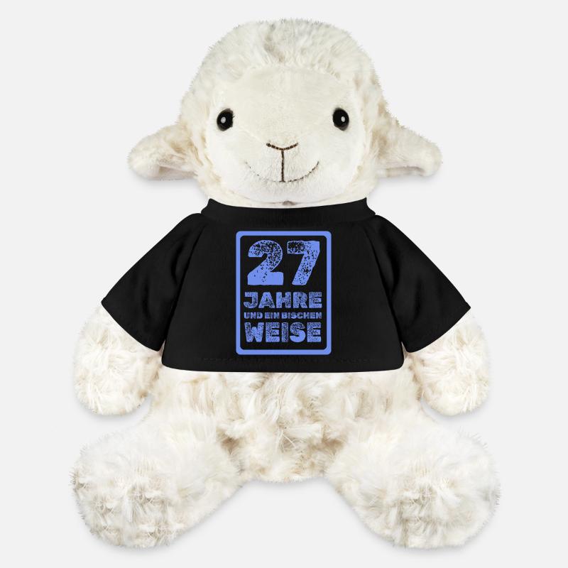 27 - Mouton en peluche Annika MiniFeet® - noir