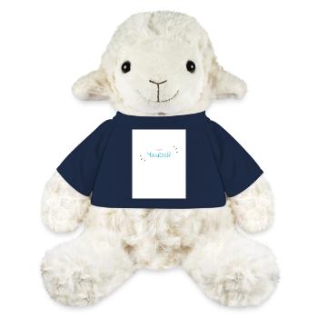Conception Inspirante Autonomisation Personnelle - Mouton en peluche Annika MiniFeet® - bleu marine - Devant
