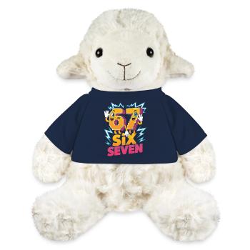 Six Seven Cartoon Character Design - MiniFeet® Sheep Annika - french navy - Front