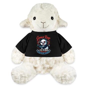 Gamer Panda Level 99 Rage - MiniFeet® Sheep Annika - black - Front