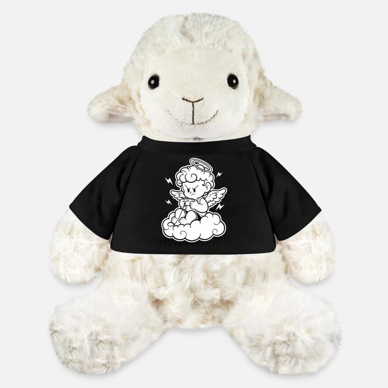 Rage Gaming Cherub – Angry Angel Gambles - MiniFeet® Sheep Annika - black