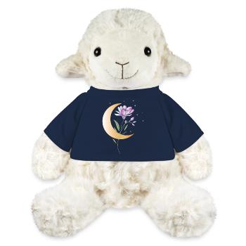 Freesie mit Halbmond und Sternen Illustration  - MiniFeet® Schaf Annika - French Navy - Vorne