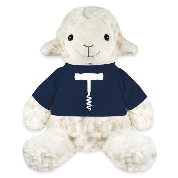 Korkenzieher Vintage Wein Icon - MiniFeet® Schaf Annika - French Navy - Vorne