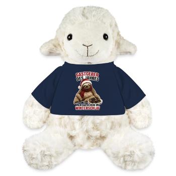 Gastgeber des Jahres, Mental schon im Winterschlaf - MiniFeet® Schaf Annika - French Navy - Vorne