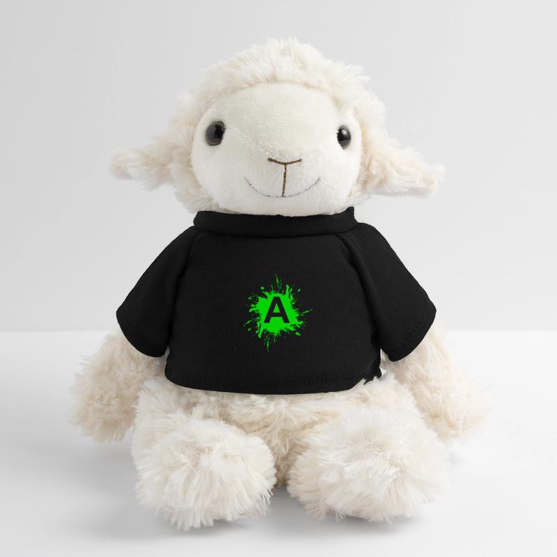 Team A Buchstabe A Anfangsbuchtabe MiniFeet® Schaf Annika
