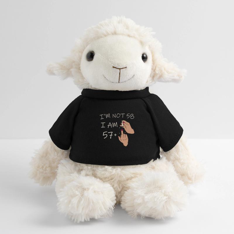 Ich bin nicht 58, ich bin 57 plus 1 Mittelfinger, 58. MiniFeet® Schaf Annika