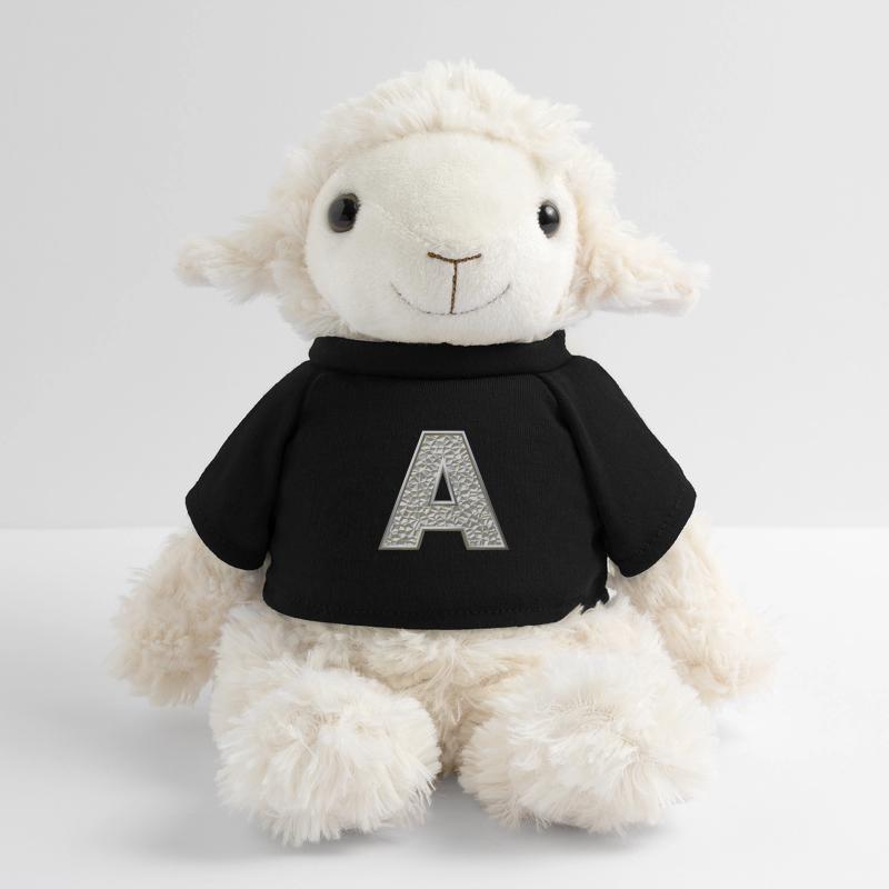A, letter, letter A, initial, initial A, monogram, MiniFeet® Sheep Annika