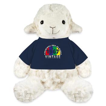 Vintage 1967 Retro - Bursdag - MiniFeet® Sheep Annika - french navy - Front