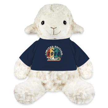 Vintage 1989 Retro - Best-seller - Mouton en peluche Annika MiniFeet® - bleu marine - Devant