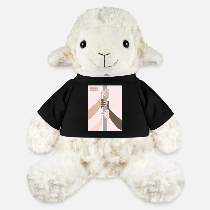Plus forts ensemble Poledancers - Mouton en peluche Annika MiniFeet® - noir