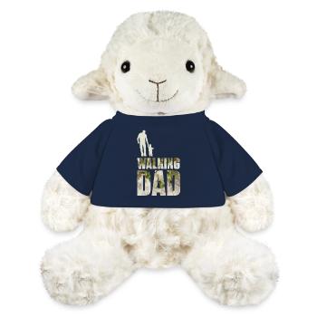 The walking dad  - Mouton en peluche Annika MiniFeet® - bleu marine - Devant