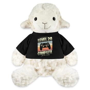 20e anniversaire Niveau 20 Édition Limitée Complète - Mouton en peluche Annika MiniFeet® - noir - Devant