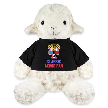 Popcorn Statement Cinéma Night Movies Binge Watching - Mouton en peluche Annika MiniFeet® - noir - Devant