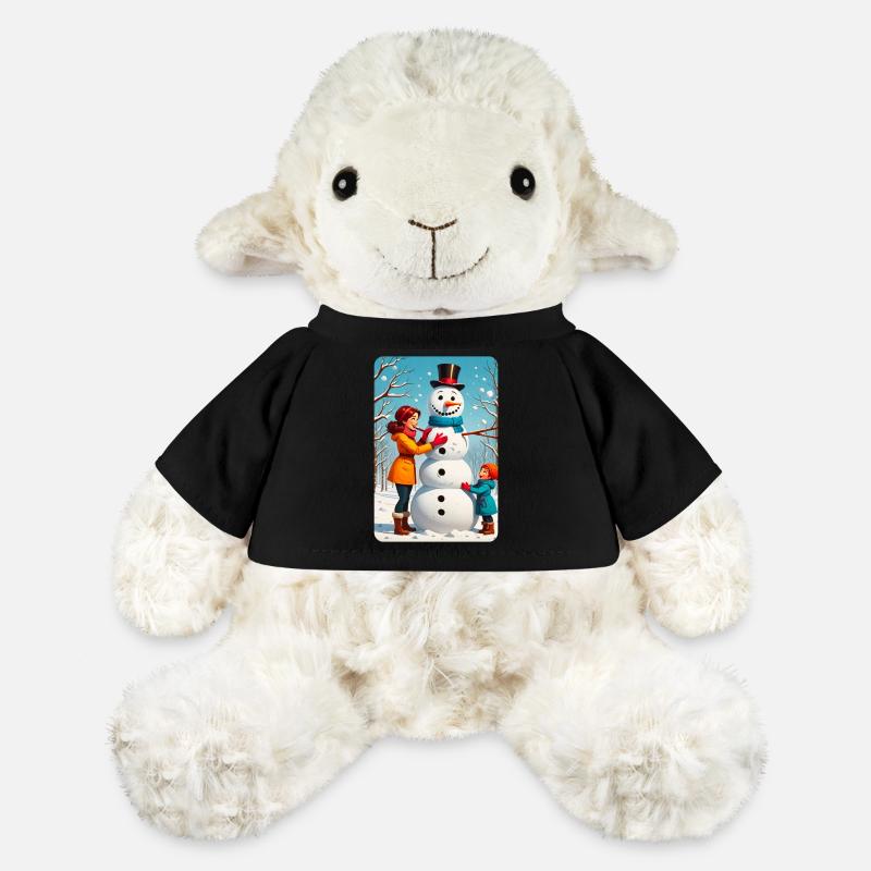 personalized design mother's gift - MiniFeet® Sheep Annika - black