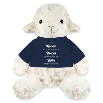 Das Gestern ist Geschichte, der Morgen ist ein... - MiniFeet® Schaf Annika - French Navy - Vorne