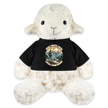 RANDONNEZ AVEC VOTRE FIDÈLE COMPAGNON - Mouton en peluche Annika MiniFeet® - noir - Devant