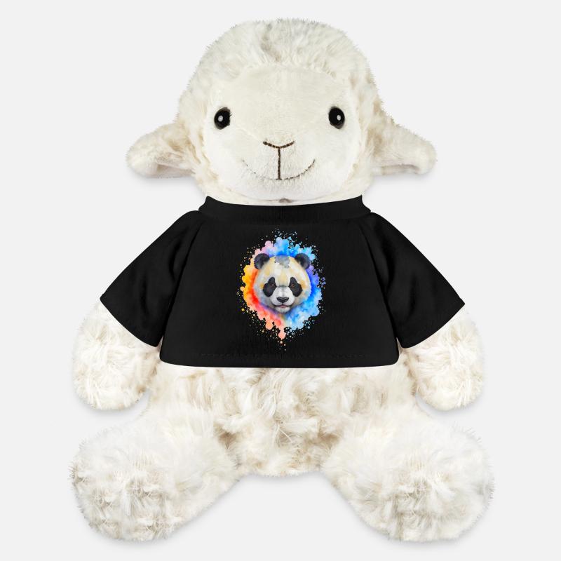 Wasserfarben Panda Splash - MiniFeet® Schaf Annika - Schwarz