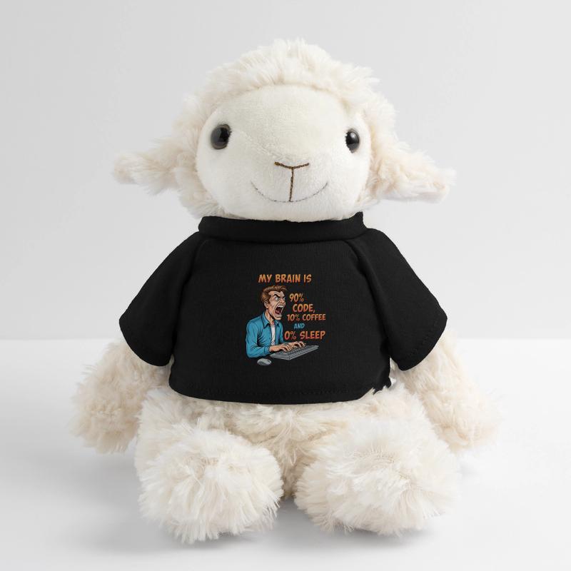 0% Schlaf: Code & Kaffee Power! MiniFeet® Schaf Annika