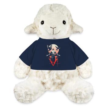 Ethereal Man with Wings and Moon - MiniFeet® Sheep Annika - french navy - Front