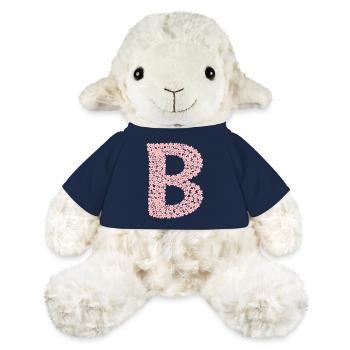 Blossom Monogram "B" - MiniFeet® Sheep Annika - french navy - Front