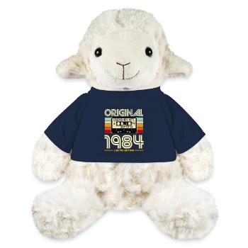 Original 1984 Retro Cassette - Mouton en peluche Annika MiniFeet® - bleu marine - Devant