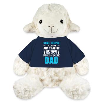 Air Traffic Controller Dad - MiniFeet® Sheep Annika - french navy - Front